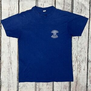 Vintage Rutledge College Blue Single Stitch Crewneck Champion Tshirt
